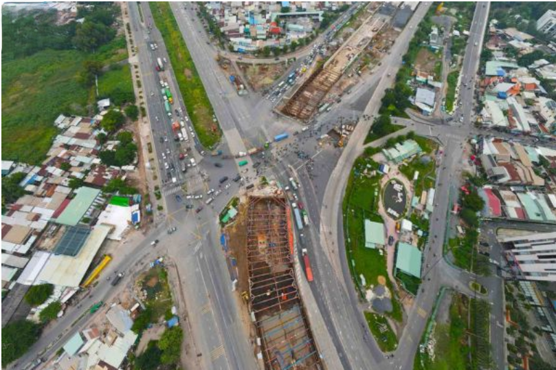 hiện trạng nút giao An Phú hiện tại